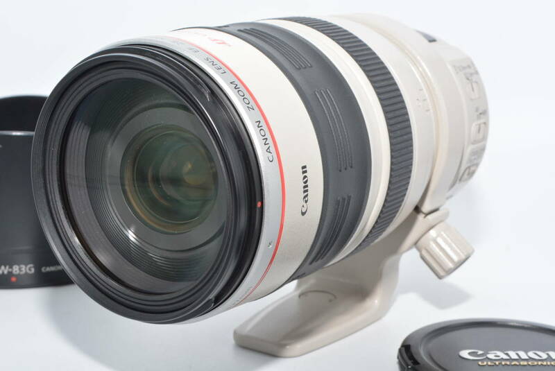 【美品】 Canon 望遠ズームレンズ EF28-300mm F3.5-5.6L IS USM フルサイズ対応　#6046保