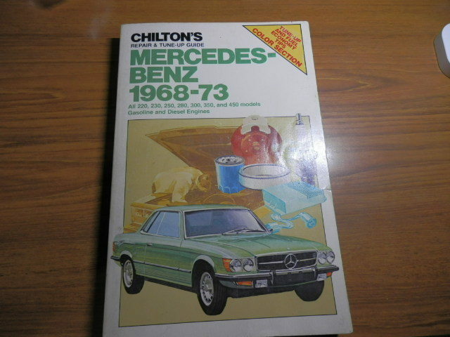 MERCEDES-BENZ　1968-73 　repair&tune-up