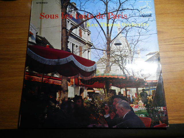 レコード　LP　Sous les toits de Paris パリの屋根の下で