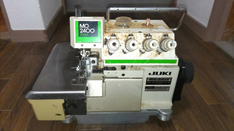 JUKI ジューキ 工業用ミシン MO-2414 ロックミシン