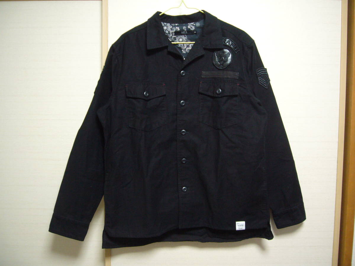 AZUL by moussy　アズール長袖ジャケット黒 Mサイズ