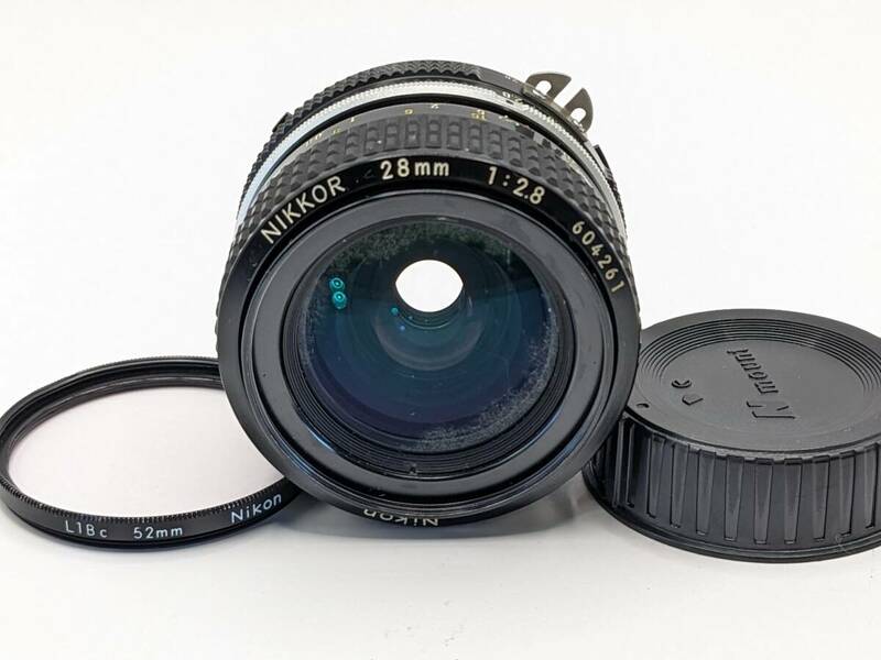 ★実用品★ Nikon ニコン Ai 28ｍｍ F2.8 単焦点 オールドレンズ / 薄カビ　　#1416