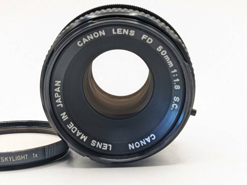 ★良品★ Canon キヤノン FD 55mm F1.8 s.c. 単焦点 オールドレンズ #998