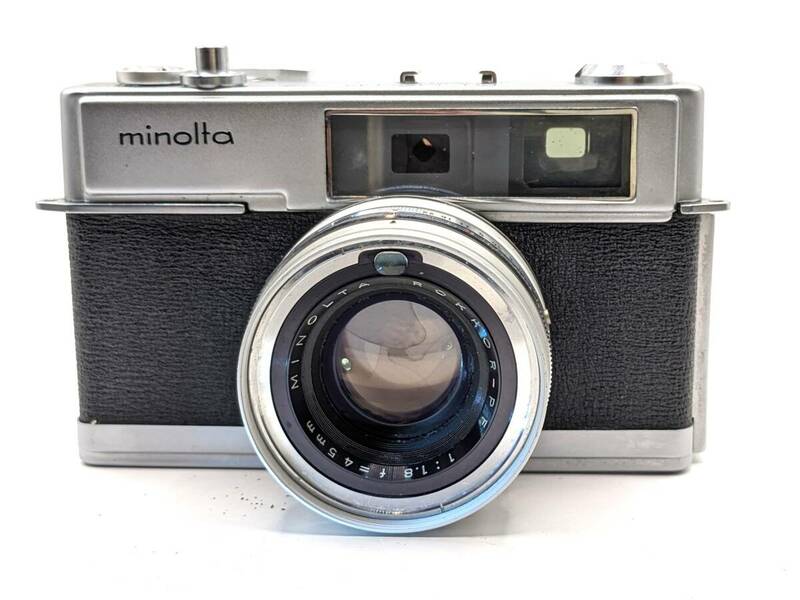 ★美品★ ミノルタ MINOLTA HI-MATIC 7 レンジファインダー / ROKKOR-PF 45mm f1.8 ★ 動作確認済み / OperationConfirmed #1007