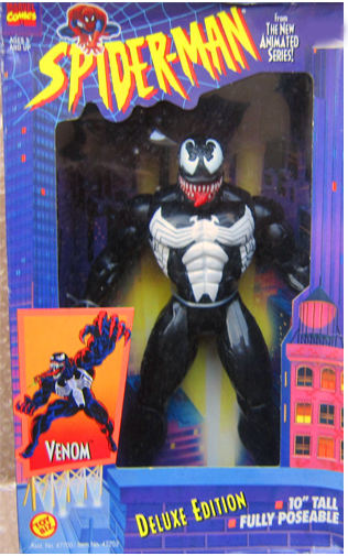 1994年VENOM(SPIDER-MAN)Deluxe Edition Action Figure10インチ フィギュアTOYBIZマーベル・コミック ヴェノムMARVELベノム スパイダーマン