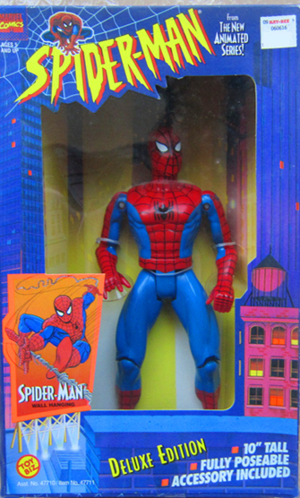 1994年トイビズSPIDER-MAN WALL HANGING Deluxe Edition Action Figure 10インチ フィギュアTOYBIZマーベル・コミックMARVELスパイダーマン