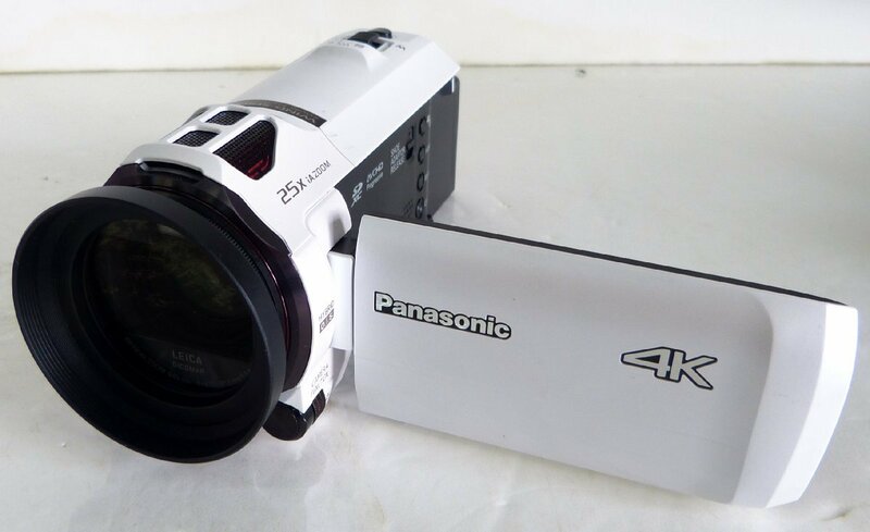 ☆Panasonic パナソニック デジタル4Kビデオカメラ【HC-VX990M】ホワイト 2018年製 USED品☆