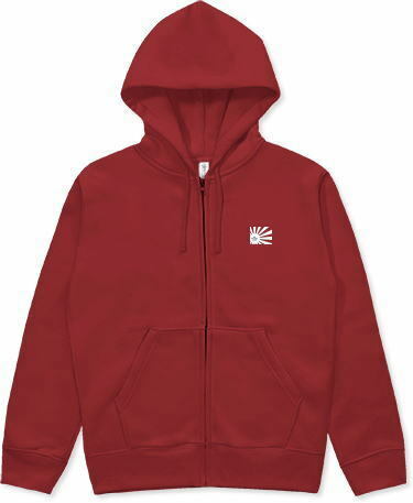 ☆Loveless ZIP UP.P (10オンス・ジップアップパーカー).COLOR：BURGUNDY.SIZE：XS～3XL ≪即決商品≫☆