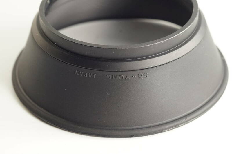 影OG【とてもキレイ 送料無料】 OLYMPUS オリンパス OM35-70mm F4用 内径57mm カブセ式 レンズフード