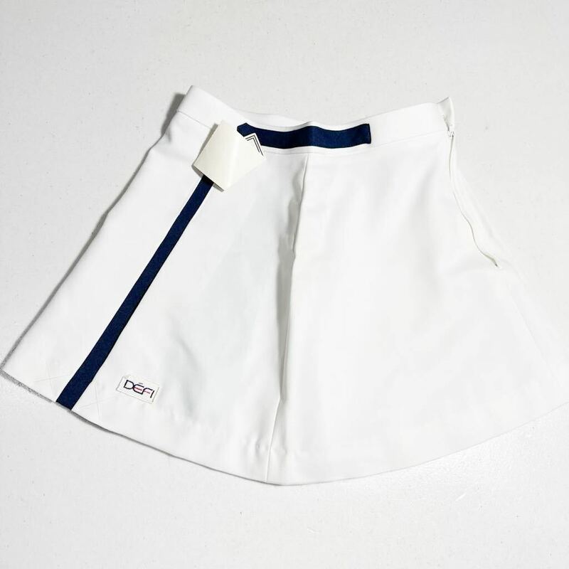 川崎ラケット テニス トレーニング テニス スコート スカート ウエスト69 未使用 紙タグ付 白 ホワイト