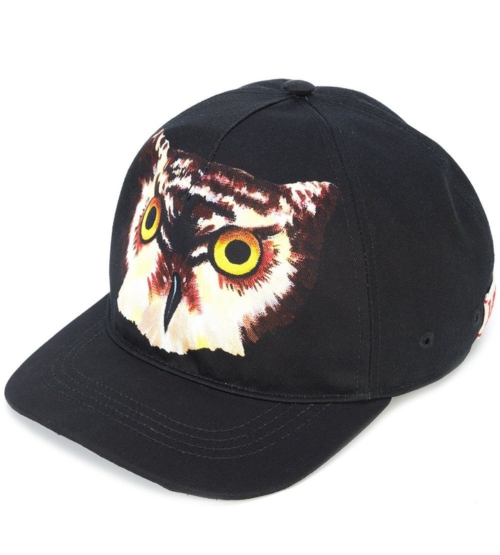 新品 17aw グッチ GUCCI フクロウ ベースボールキャップ XL 黒 帽子 LOVED Owl Print Baseball Cap GG PRADA LOEWE CELINE DIOR ミケーレ