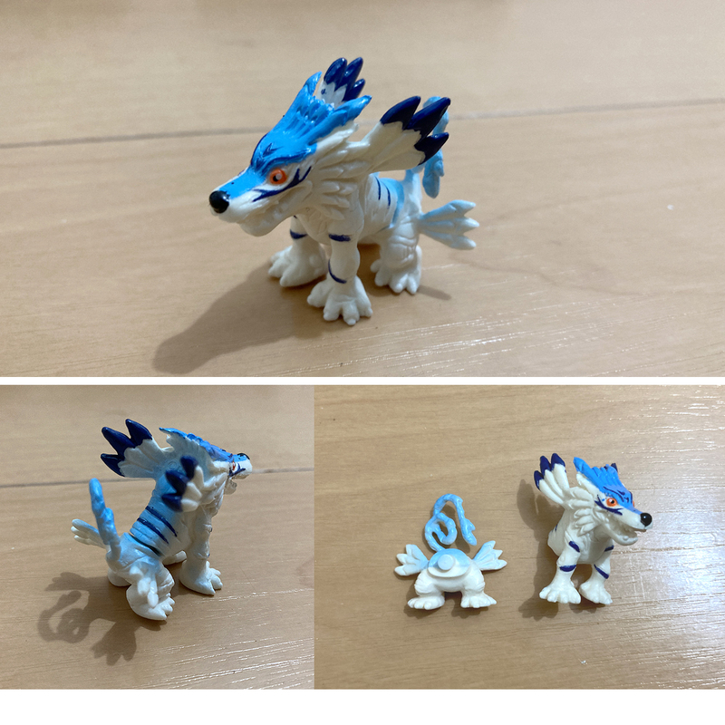 デジモン ワンダーカプセル 【ガルルモン】　2000年 BANDAI digimon デジモンアドベンチャー02 チョコエッグ ミニフィギュア