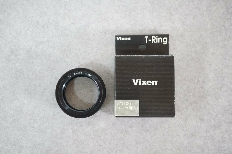 [QS][C41704KP] Vixen ビクセン T-Ring 37312-3 コニカ用 Tリング 元箱付き