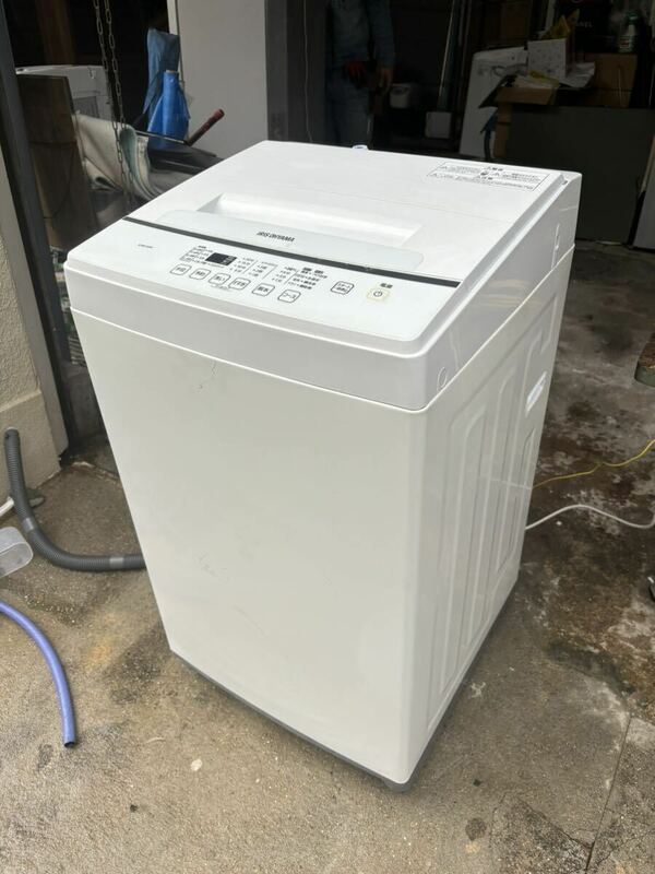 アイリスオーヤマ　全自動洗濯機　KAW-60A 動作品　6.0kg 京都市山科区発〜　2019年製