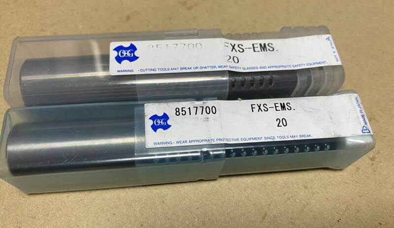 OSG 超硬エンドミル FXS-EMS 20