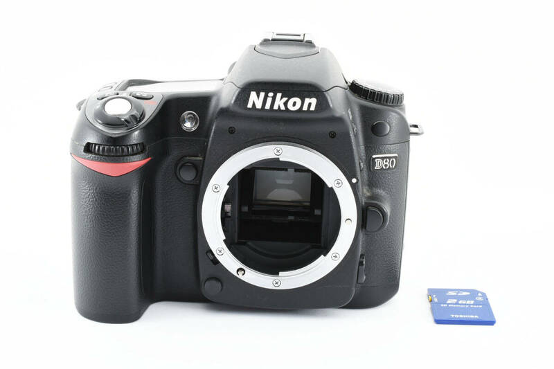 外観極上美品級！Nikon ニコン ボディ D80 デジタル一眼レフカメラ ジャンク