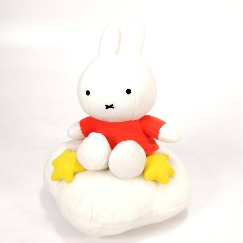 miffy 雲 星 乗り ぬいぐるみ ミッフィー 約16.5㎝ ほし くも くも乗り セキグチ Dick Bruna ②