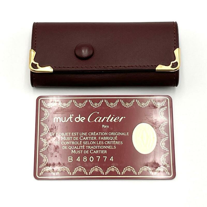 【未使用品・4連】カルティエ　Cartier　レディース　キーケース　キーリング