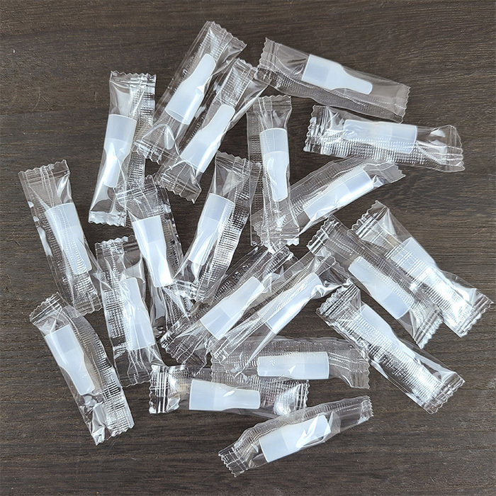 電子タバコ 専用シリコンマウスピース 20個セット ホワイト 加熱式タバコ 個包装 吸口 カプセル用 シリコン 水洗い可能　9mm規格 