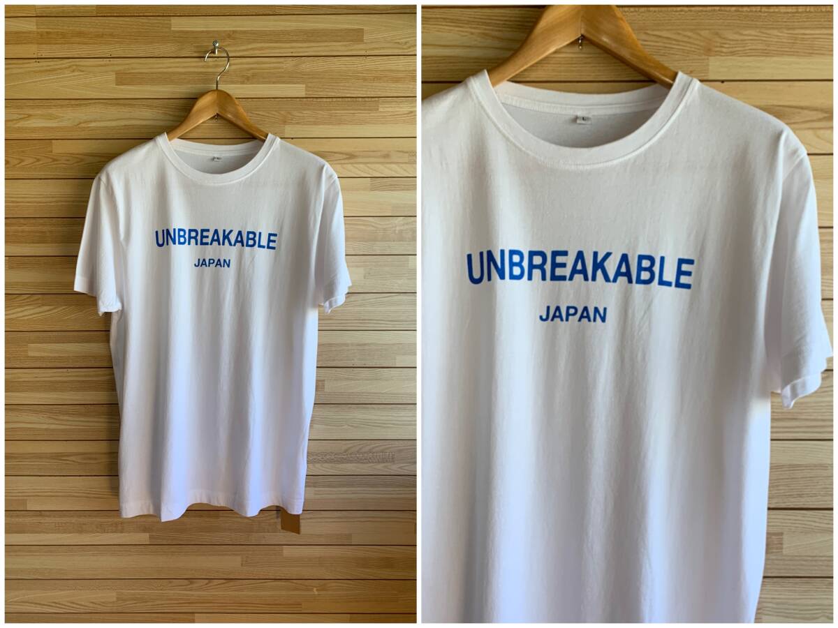 #セール★サイズ L★未使用★ROUGH & SWELL ラフ&スウェル★初期モデル Tシャツ デッドストック★★UNBREAKABLE JAPAN 半袖 シャツ