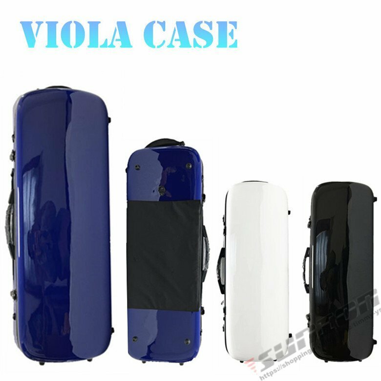 VIOLA CASE ビオラケース 楽器 弦楽器 グラスファイバー製 軽量 堅牢 ケース クッション付き 3WAY リュック シ