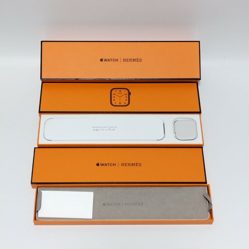 HERMES エルメス Apple Watch アップルウォッチ 空箱 ボックス ケース シリーズ8 A-53402
