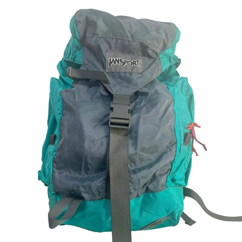 JANSPORT バッグパック リュック 大容量 多機能アウトドア 登山 エメラルドグリーン