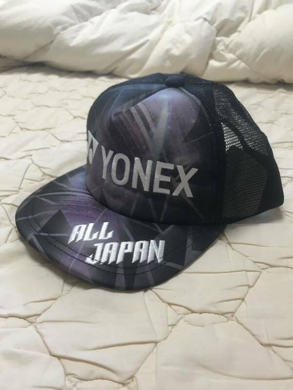 1個限定 最新　オールジャパン　ALL JAPAN　YONEX　ヨネックス　限定キャップ 　2020春　ブラック　YOS24004