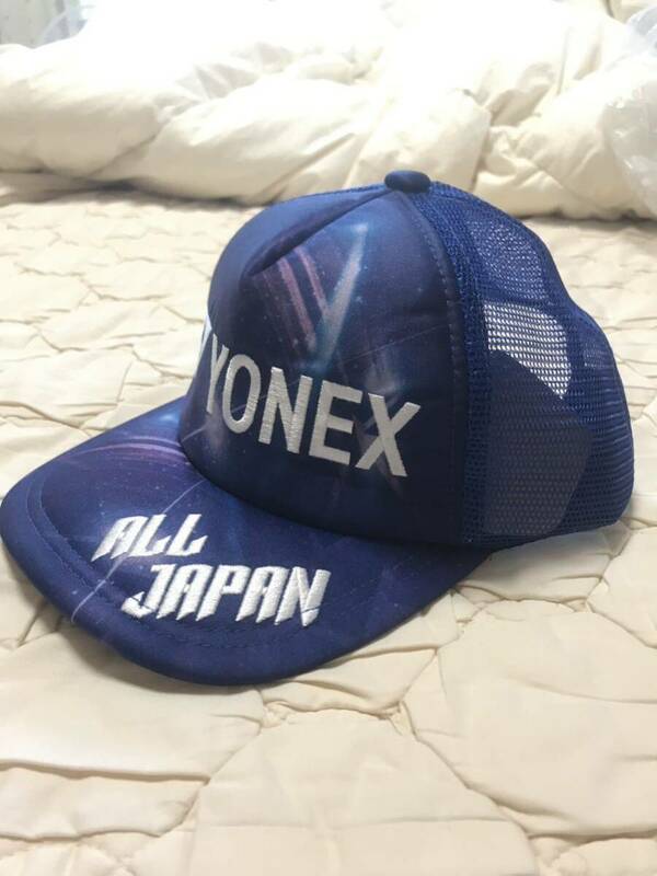 1個限定 最新　オールジャパン　ALL JAPAN　YONEX　ヨネックス　限定キャップ 　2020春　ミッドナイトネイビー　YOS24004