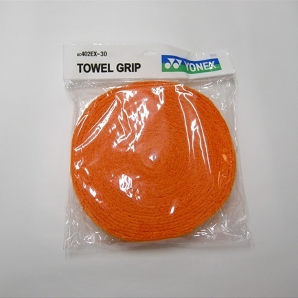 新品/送料込/YONEX ヨネックス/タオルグリップ ロール オレンジ/Orange/14～16本分/10.5m/橙色