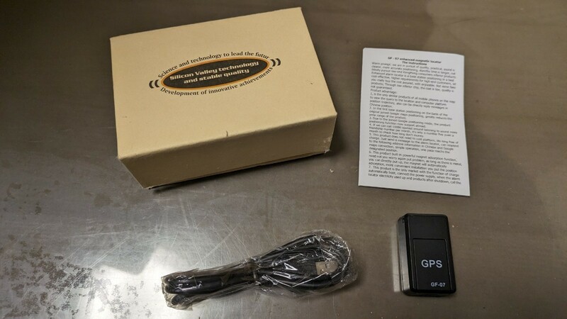 小型 GPS デバイス GF-07 位置追跡装置 盗難防止 磁石 追跡 子供 見守り 車 探し物 ナビゲーション 108