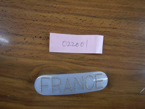 バレッタ　france フランス　FRANCE 9.5X2.5CM