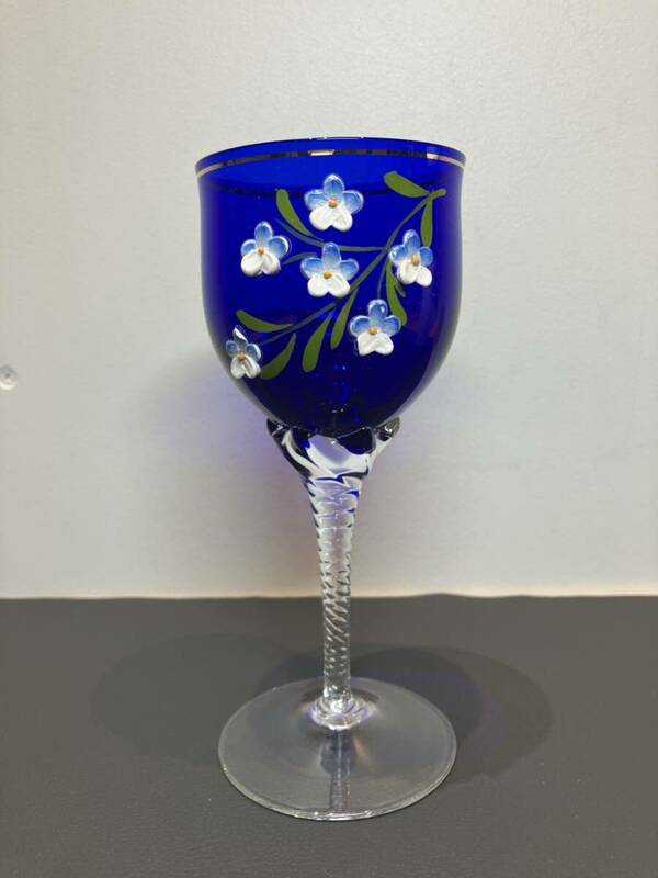 【IT68LNS8UEWL】1円スタート ボヘミアンガラス ワイングラス ガラス グラス 食器