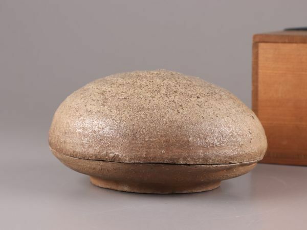 古美術 朝鮮古陶磁器 新羅 合子 時代物 極上品 初だし品 C5161