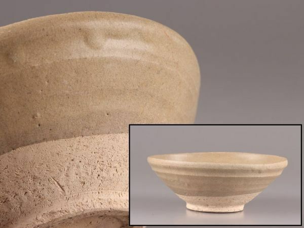 古美術 朝鮮古陶磁器 青磁 鉢 時代物 極上品 初だし品 C5140