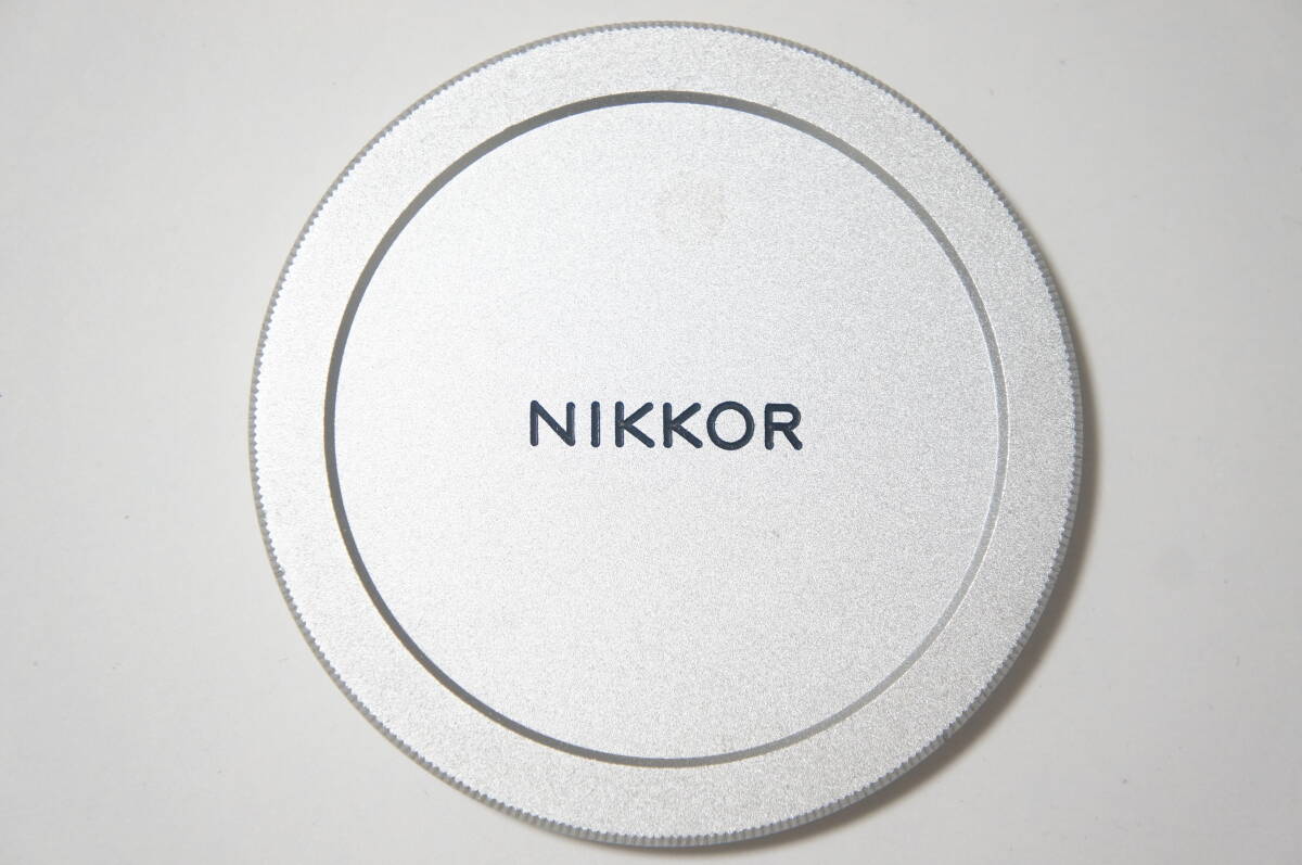 [72mm / ねじ込み式] Nikon / NIKKOR 72N 純正シルバーメタルキャップ [F6319]