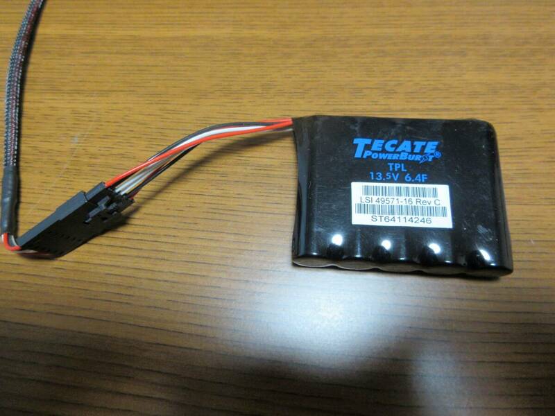 【中古】TECATE PowerBurst TPL 13.5V 6.4F LSI49571-16 スーパーキャパシタ