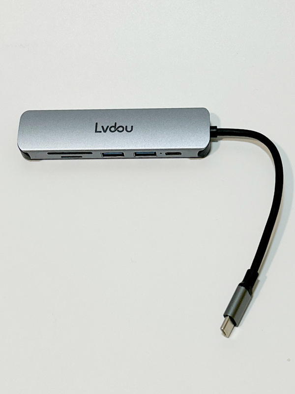 [YON-A60307277] USB-C ハブ アダプタ 6-in-1 マルチポート 85W PD充電 4K HDMI Micro SD / SDカードリーダー Mac iPad Surface タブレット