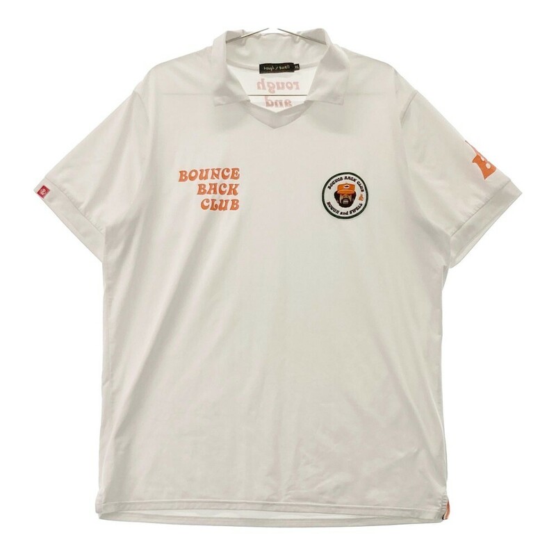 ROUGH&SWELL ラフアンドスウェル 襟付き半袖Tシャツ ホワイト系 XL [240101082957] ゴルフウェア メンズ