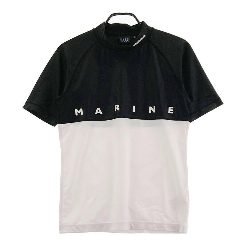 MUTA MARINE ムータマリン ハイネック 半袖Tシャツ ホワイト系 4 [240101105939] ゴルフウェア メンズ