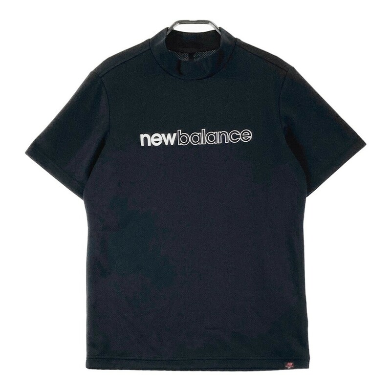 NEW BALANCE ニューバランス ハイネック 半袖Tシャツ ブラック系 4 [240101057807] ゴルフウェア メンズ
