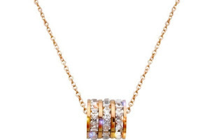 新品 送料全国一律 スモールウエストネックレス Gold necklace 18kgp Gold Plated 36