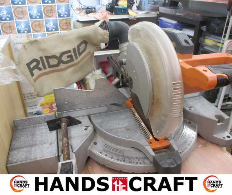 RIDGID 卓上マルノコ 中古品 10インチ 海外仕様 【ハンズクラフト宜野湾店】