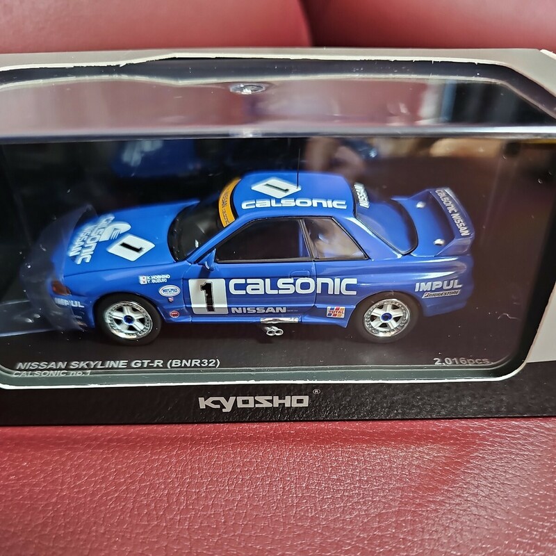 京商 NISSAN SKYLINE GT-R（BNR32） CALSONIC No.1 新品　未開封　未展示　