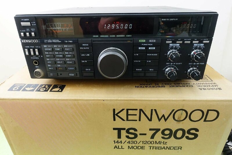 TS-790S【KENWOOD】144/430/1200MHz(オールモード)45/40/10W 動作・美品！　現状渡し品