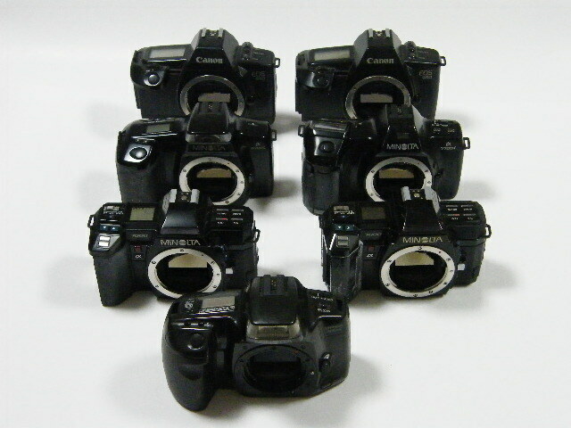 ◎ Canon EOS MINOLTA α 一眼レフ フィルムカメラ 7台 ジャンク 