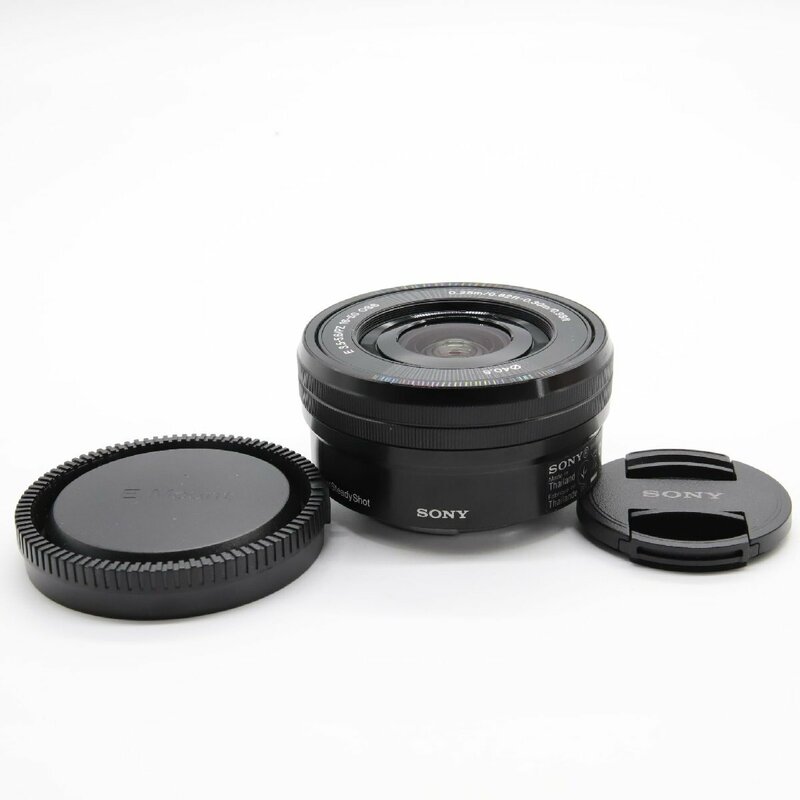 【ほぼ新品】ソニー(SONY) 標準ズームレンズ APS-C E PZ 16-50mm F3.5-5.6 OSS デジタル一眼カメラα[Eマウント]用 純正レンズ SELP1650