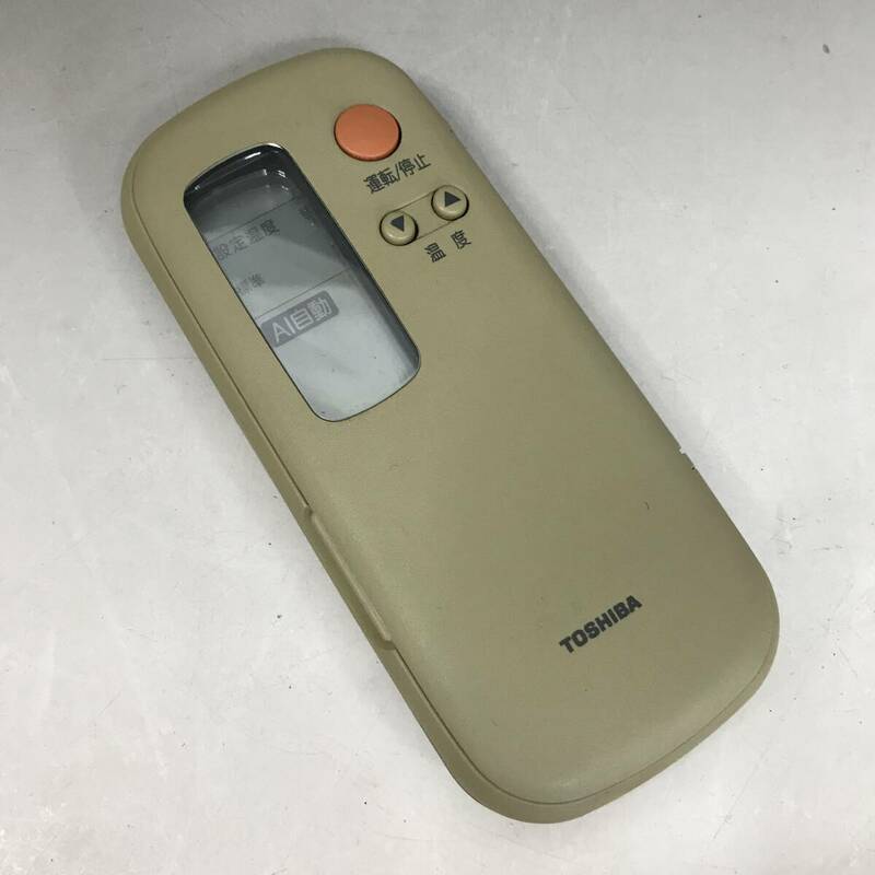 BF11/95　東芝 TOSHIBA エアコンリモコン WH-B1Y 赤外線発光確認済■