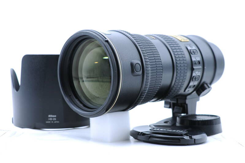 ★美品★ ニコン NIKON AF-S 70-200mm F2.8G VR ED 三脚座 フード