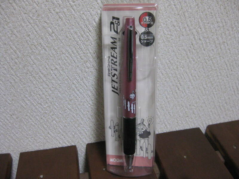 ムーミン◇リトルミイ◇ニョロニョロ　ジェットストリーム　JETSTREAM 2＆1　シャープ　ボールペン　未使用